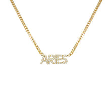 Load image into Gallery viewer, ICED ZODIAC NECKLACE
