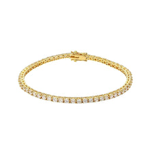 Load image into Gallery viewer, TYRA TENNIS BRACELET - GOLD
