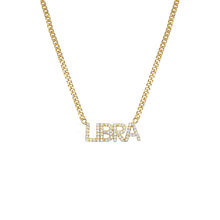 Load image into Gallery viewer, ICED ZODIAC NECKLACE
