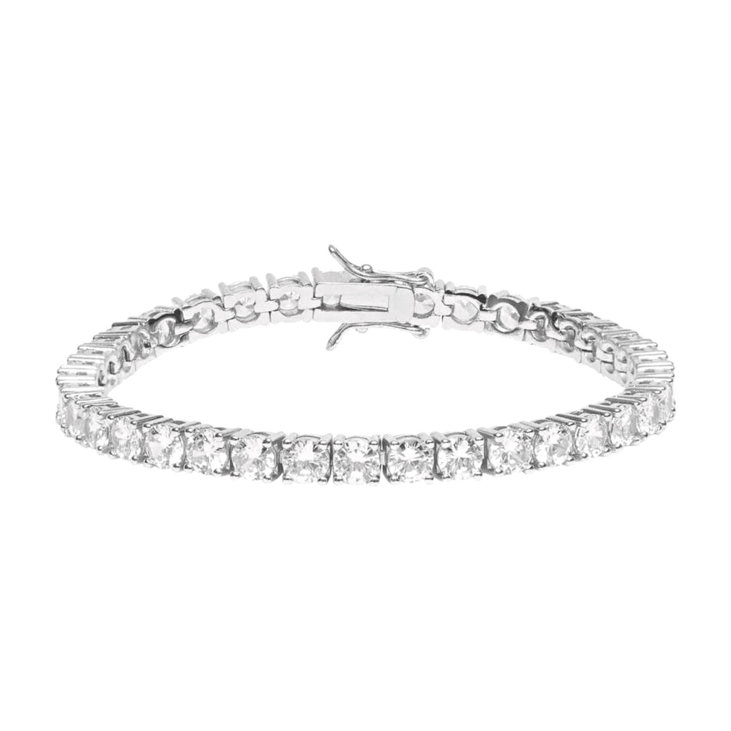 TATIANA TENNIS BRACELET - SILVER