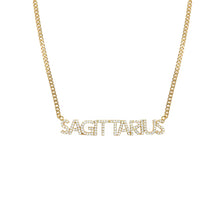 Load image into Gallery viewer, ICED ZODIAC NECKLACE
