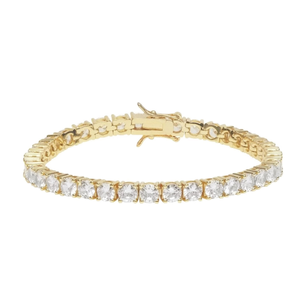 TATIANA TENNIS BRACELET - GOLD