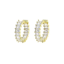 Load image into Gallery viewer, NICOLE HOOP EARRINGS - GOLD
