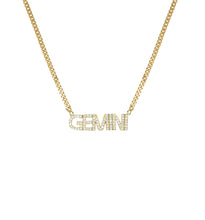 Load image into Gallery viewer, ICED ZODIAC NECKLACE
