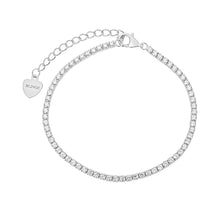 Load image into Gallery viewer, NADINE TENNIS BRACELET - SILVER
